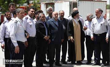 بازدید نمایندگان مجلس از مرکز آموزش بین‌المللی آتش‌نشانی 28