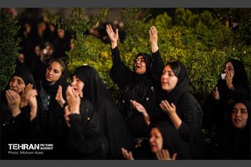 عزاداری شب چهارم محرم در هیئت ریحانة الحسین 60