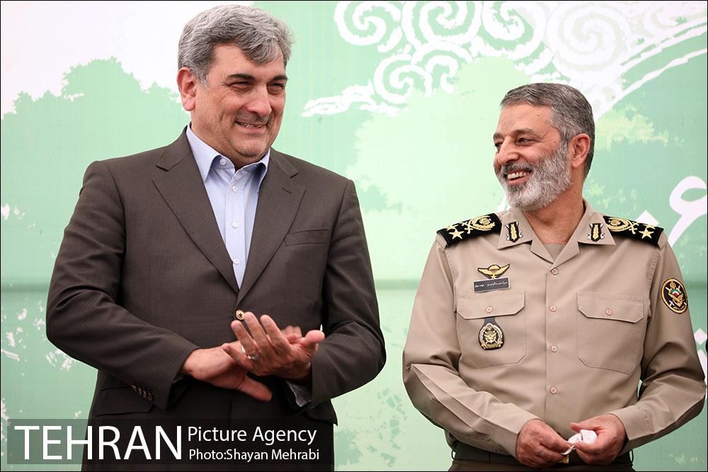 آغاز عملیات احداث بوستان بزرگ ارتش 34