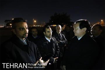 اکران تصاویری بر برج آزادی تهران برای همدردی با ملت چین 13