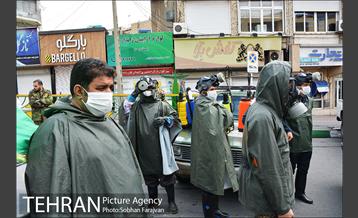 رزمایش مشترک سپاه و شهرداری تهران  12