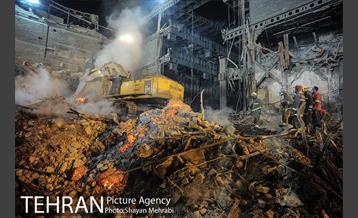 هفتمین روز آواربرداری ساختمان پلاسکو-3 1