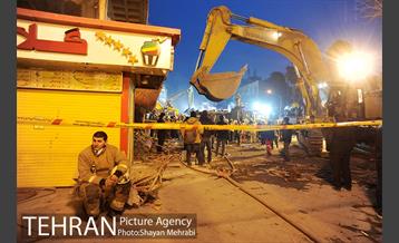 هفتمین روز آواربرداری ساختمان پلاسکو-1 4