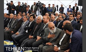 مراسم بهره برداری از پروژه زیر گذر جوادیه 10