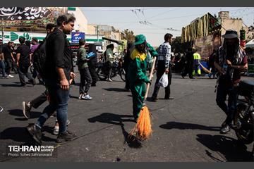 خدمت‌رسانی شهرداری تهران به جاماندگان اربعین حسینی 5