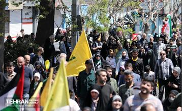 راهپیمایی روز قدس در پایتخت - 3 7