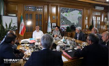 دیدار رییس سازمان اوقاف و امور خیریه کشور با شهردار تهران 1