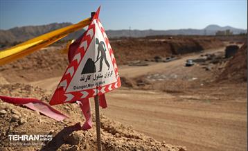 بازدید مدیرکل حوزه شهردار تهران از پروژه بزرگراه شهید شوشتری 1