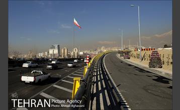 افتتاح پل شرق به شمال تقاطع بزرگراه های نیایش و شهید چمران 25