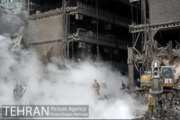 هشتمین روز آواربرداری ساختمان پلاسکو-2 15