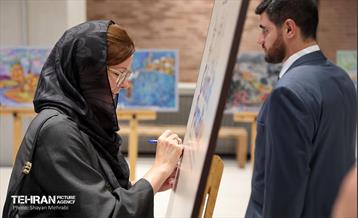 نمایشگاه آثار منتخب فستیوال بین‌المللی نقاشی کودکان «رنگ بهشت» 3