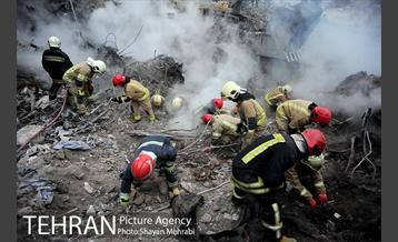 هشتمین روز آواربرداری ساختمان پلاسکو-2 23