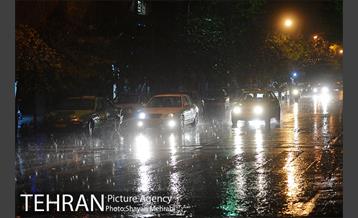 بارش شدید باران و تگرگ در تهران 10