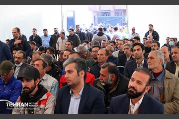 آیین افتتاح تقاطع غیر همسطح شهید آوینی 11