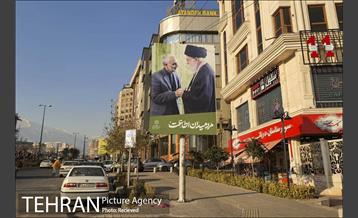 سیاه پوش شدن شهر در سالگرد شهادت سردار سلیمانی 10