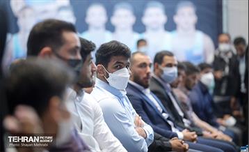 مراسم تجلیل از کشتی‌گیران تیم ملی 9