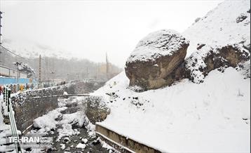 بارش برف زمستانی در منطقه 1 16