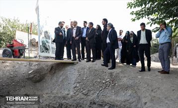 بازدید رئیس کمیسیون حمل‌ونقل شورا از منطقه 17 17