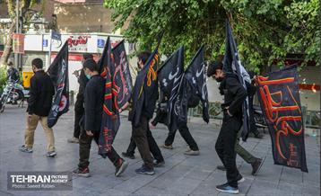 مراسم پیاده روی جاماندگان اربعین حسینی در تهران 5