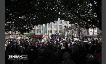 تشییع پیکر شهید اسماعیل هنیه در تهران - 3 19