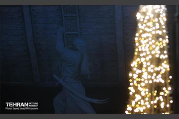 رونمایی از نماد فاتح خیبر و اجرای نمایش بزرگ میدانی فتح خیبر 1