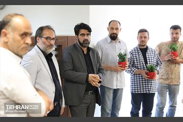 بازدید سخنگوی شهرداری تهران از موسسه همشهری 2
