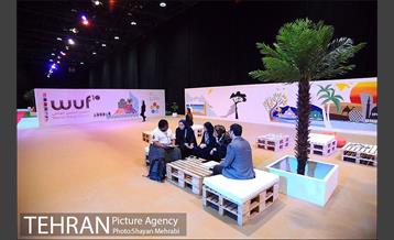 دیدار زهرا بهروزآذر مدیرکل امور بانوان شهرداری تهران با آنجلا مواى  11