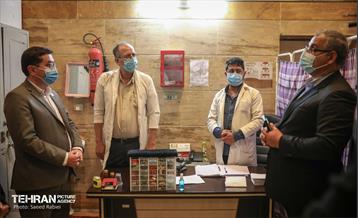 بازدید رئیس سازمان مدیریت بحران شهرداری تهران از گرمخانه خاوران 39