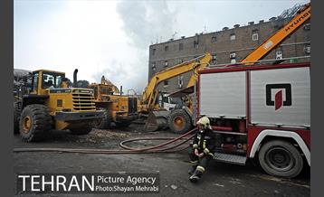 ششمین روز آواربرداری ساختمان پلاسکو -1 42