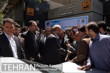 افتتاح ایستگاه مترو سهروردی 25