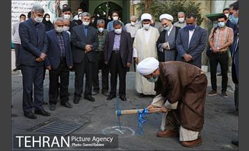 آئین آغاز عملیات اجرایی پروژه شبکه آب های سطحی و بهسازی محله کن 19