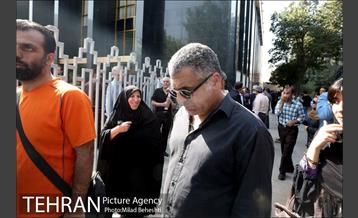 تشییع پیکر زنده‌یاد داوود رشیدی 29