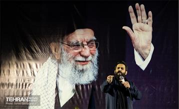مراسم عزاداری شهادت رهبر انقلاب اسلامی در میدان شهدای هفتم تیر 2