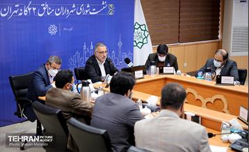 نشست شورای شهرداران مناطق ۲۲ گانه تهران 31