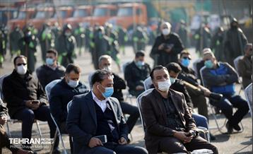 مانور برف روبی شهرداری منطقه 20