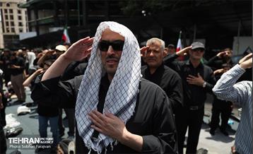 دسته عزاداری دانشگاه امام صادق(ع) در ظهر عاشورا 4