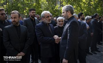 تشییع پیکر شهید حسین امیرعبداللهیان در وزارت خارجه 38