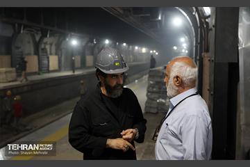 بازدید سخنگوی شهرداری تهران از مترو حرم عبدالعظیم(ع)