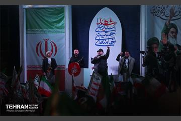 اجتماع مردم غیور تهران در قدردانی از همراهی جبهه مقاومت یمن 14