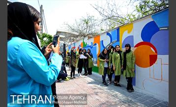 رنگ آمیزی و طراحی جداره شهری در منطقه 7 30