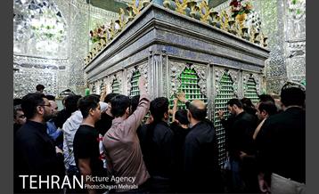 عزاداری تاسوعا در حرم شاه عبدالعظیم حسنی (ع) 11