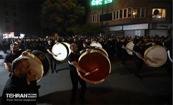 عزاداری شب تاسوعای حسینی در میدان منیریه 5