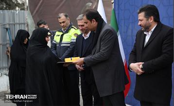 آیین افتتاح رمپ حرکتی خیابان بهار 10