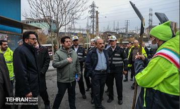 مانور برف روبی شهرداری منطقه 6 14