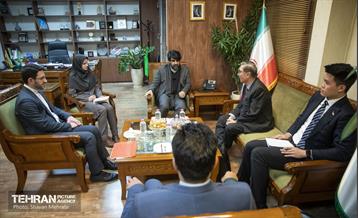 دیدار سخنگوی شهرداری تهران با سفیر سنگاپور 6