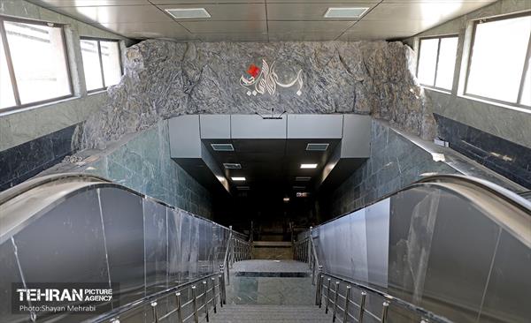 توسعه متروی تهران؛ ایستگاه کوهسار 48