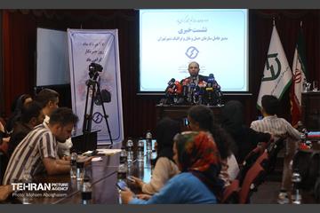 نشست خبری رییس سازمان حمل و نقل و ترافیک شهرداری تهران 13
