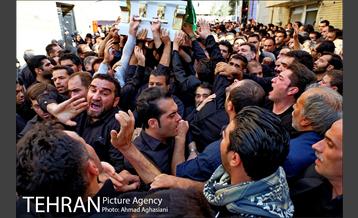 تشییع پیکر آتشنشان شهید مهدی حاجی پور 15