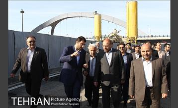 مراسم بهره برداری از پروژه زیر گذر جوادیه 3