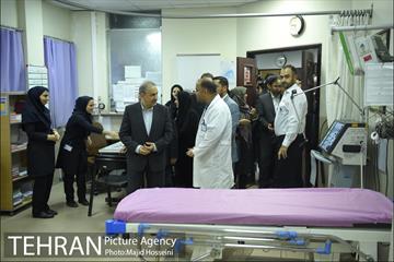 بازدید شهردار تهران و وزیر بهداشت از مراکز پزشکی و درمانی شهر 2